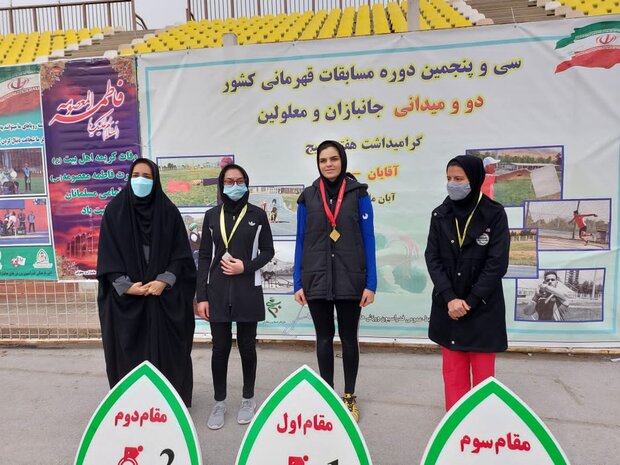 درخشش ورزشکاران معلول استان سمنان