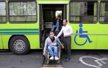 تقویت ناوگان ویژه معلولان و جانبازان در شرکت واحد اتوبوسرانی تهران