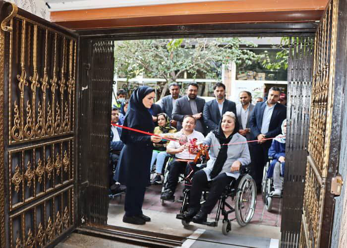 افتتاحیه محل جدید انجمن ضایعات نخاعی استان تهران