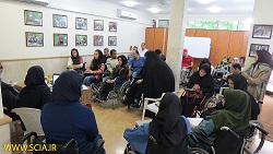 گزارش 2 کارگاه آموزشی حقوق معلولان در انجمن ضایعات نخاعی استان تهران